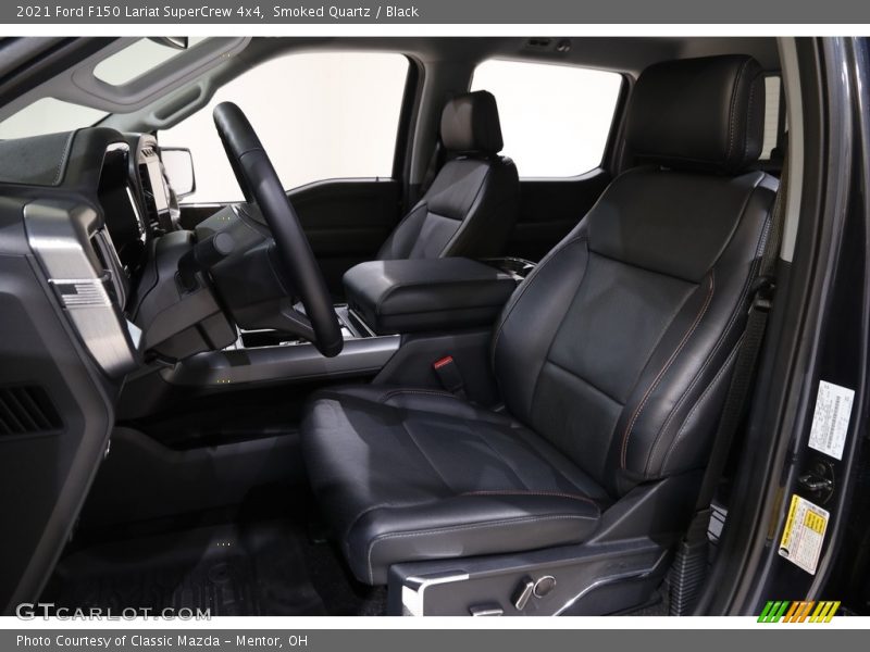 Smoked Quartz / Black 2021 Ford F150 Lariat SuperCrew 4x4