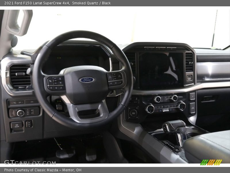 Smoked Quartz / Black 2021 Ford F150 Lariat SuperCrew 4x4