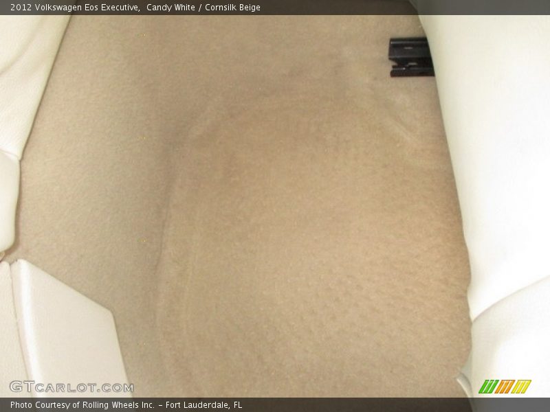 Candy White / Cornsilk Beige 2012 Volkswagen Eos Executive