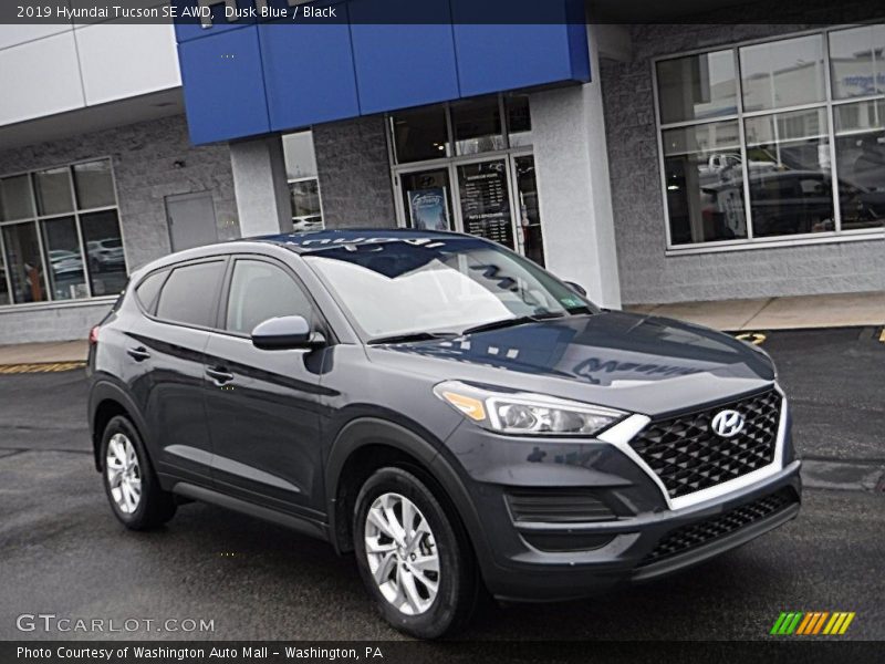 Dusk Blue / Black 2019 Hyundai Tucson SE AWD