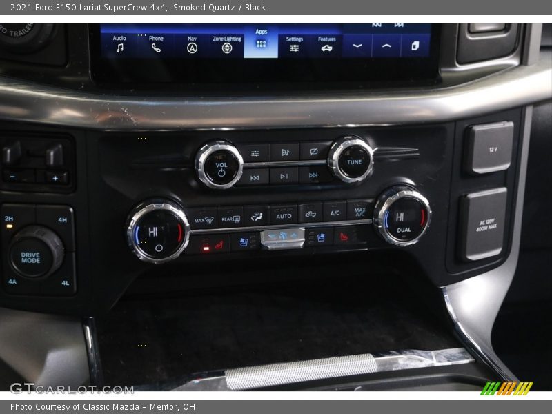 Smoked Quartz / Black 2021 Ford F150 Lariat SuperCrew 4x4