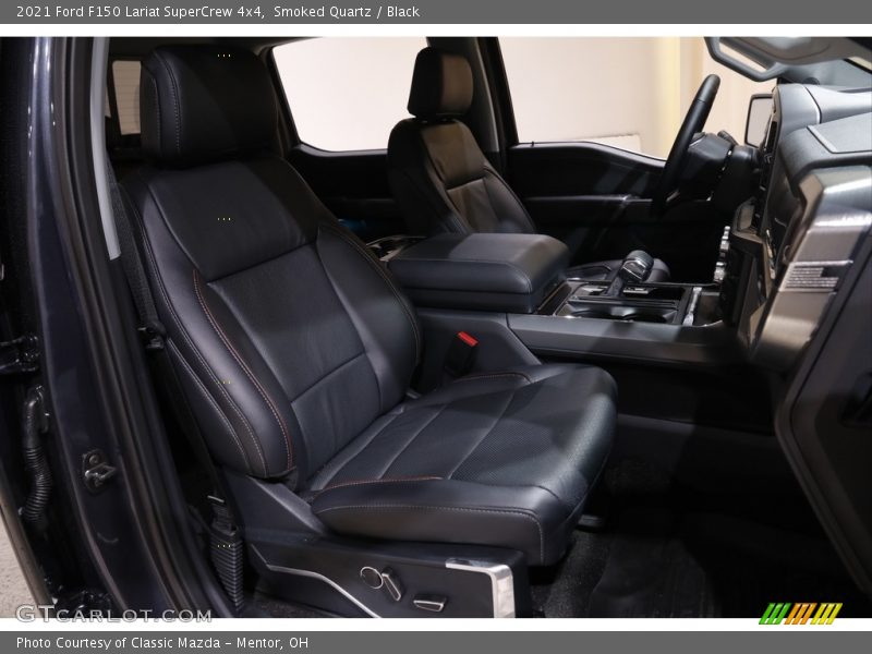 Smoked Quartz / Black 2021 Ford F150 Lariat SuperCrew 4x4