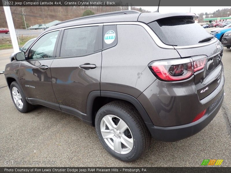 Granite Crystal Metallic / Black 2022 Jeep Compass Latitude 4x4