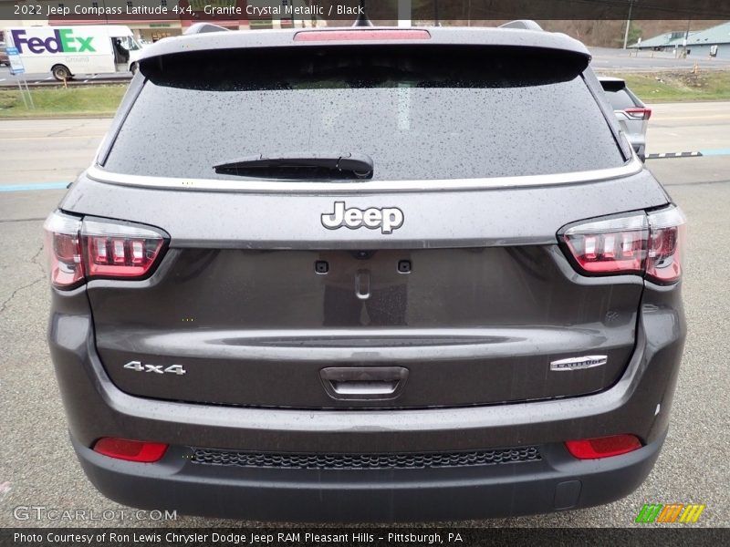 Granite Crystal Metallic / Black 2022 Jeep Compass Latitude 4x4
