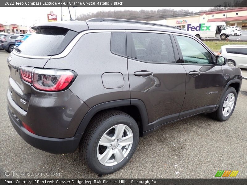 Granite Crystal Metallic / Black 2022 Jeep Compass Latitude 4x4