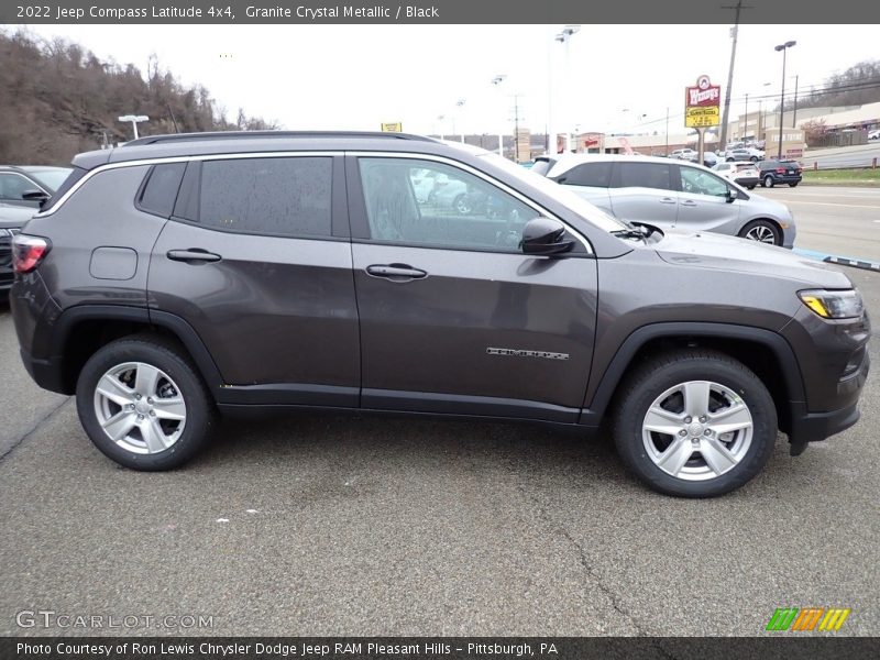 Granite Crystal Metallic / Black 2022 Jeep Compass Latitude 4x4