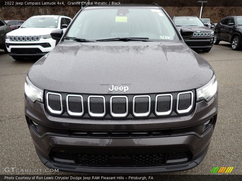 Granite Crystal Metallic / Black 2022 Jeep Compass Latitude 4x4