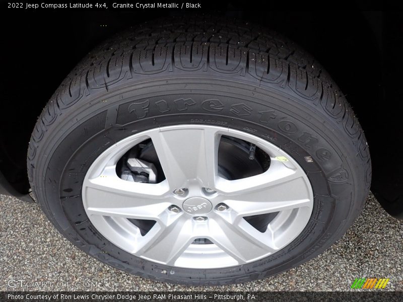 Granite Crystal Metallic / Black 2022 Jeep Compass Latitude 4x4