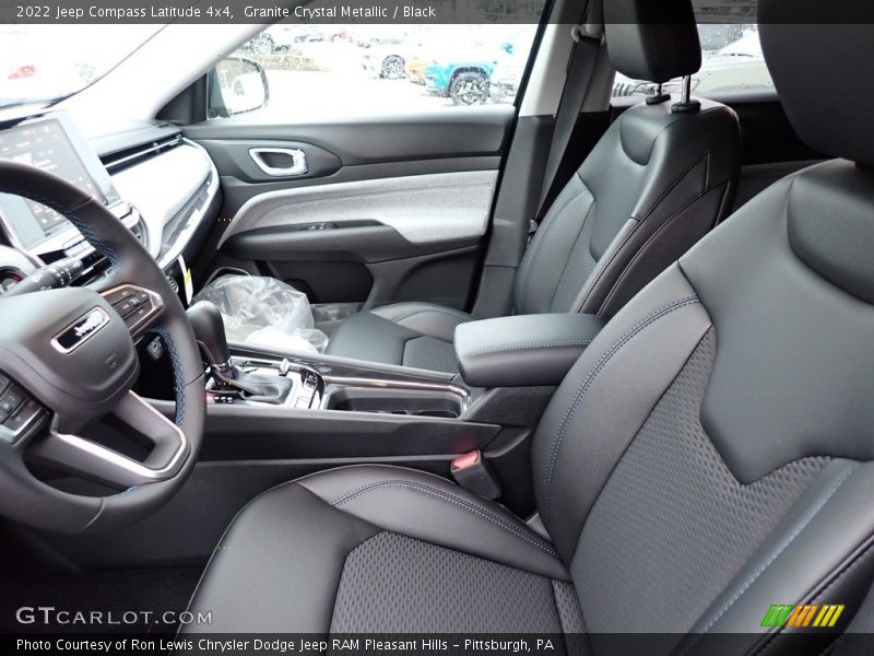 Granite Crystal Metallic / Black 2022 Jeep Compass Latitude 4x4