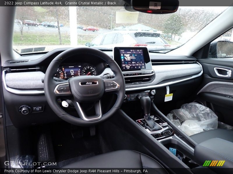 Granite Crystal Metallic / Black 2022 Jeep Compass Latitude 4x4