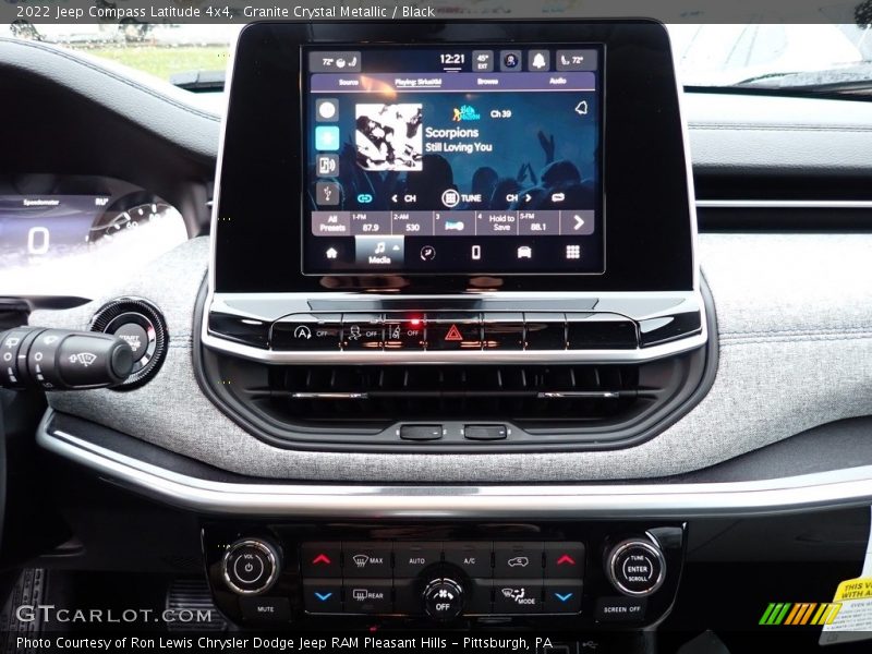 Granite Crystal Metallic / Black 2022 Jeep Compass Latitude 4x4