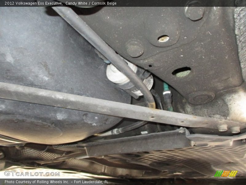 Candy White / Cornsilk Beige 2012 Volkswagen Eos Executive