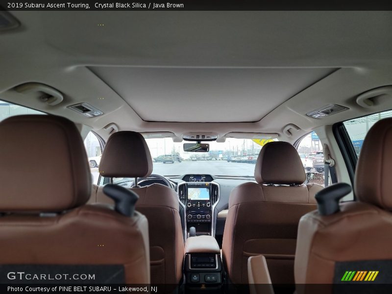 Crystal Black Silica / Java Brown 2019 Subaru Ascent Touring