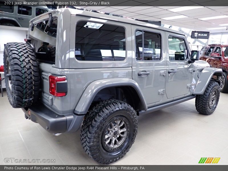 Sting-Gray / Black 2021 Jeep Wrangler Unlimited Rubicon 392