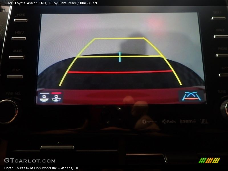 Ruby Flare Pearl / Black/Red 2020 Toyota Avalon TRD