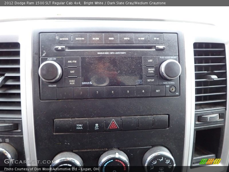 Controls of 2012 Ram 1500 SLT Regular Cab 4x4