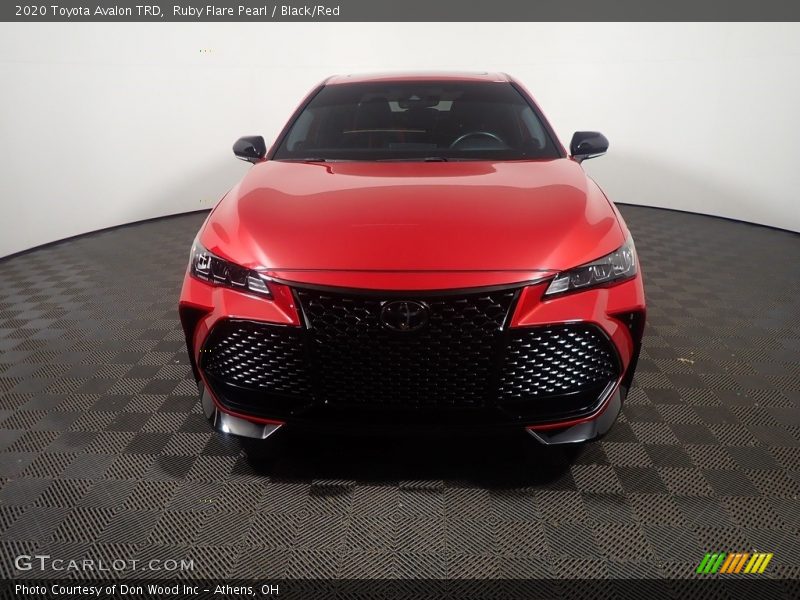 Ruby Flare Pearl / Black/Red 2020 Toyota Avalon TRD