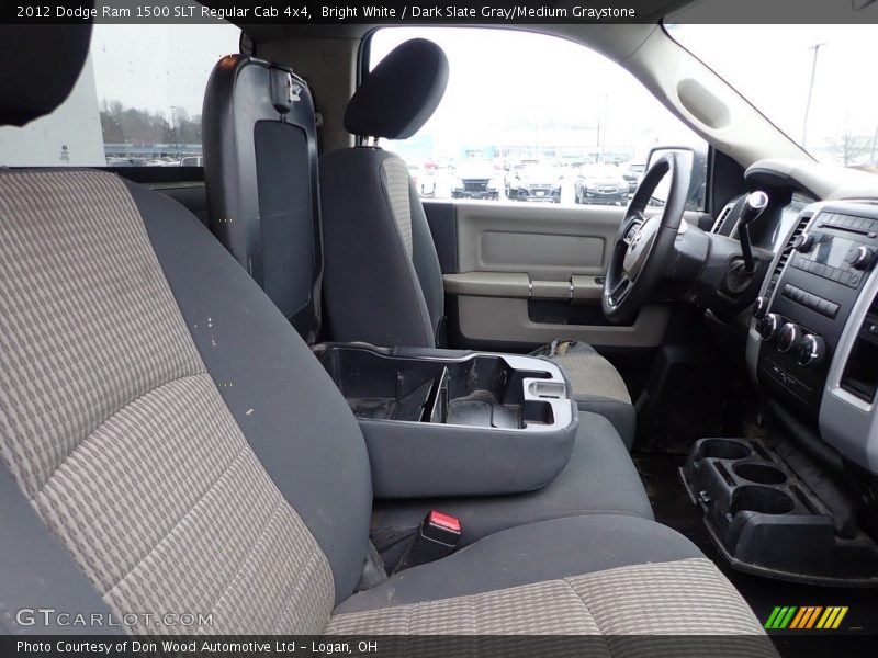  2012 Ram 1500 SLT Regular Cab 4x4 Dark Slate Gray/Medium Graystone Interior