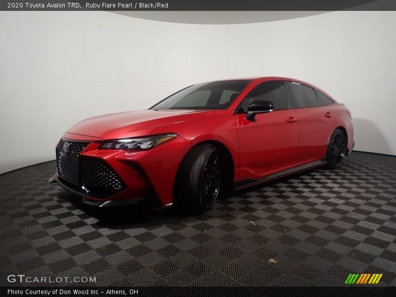 Ruby Flare Pearl / Black/Red 2020 Toyota Avalon TRD