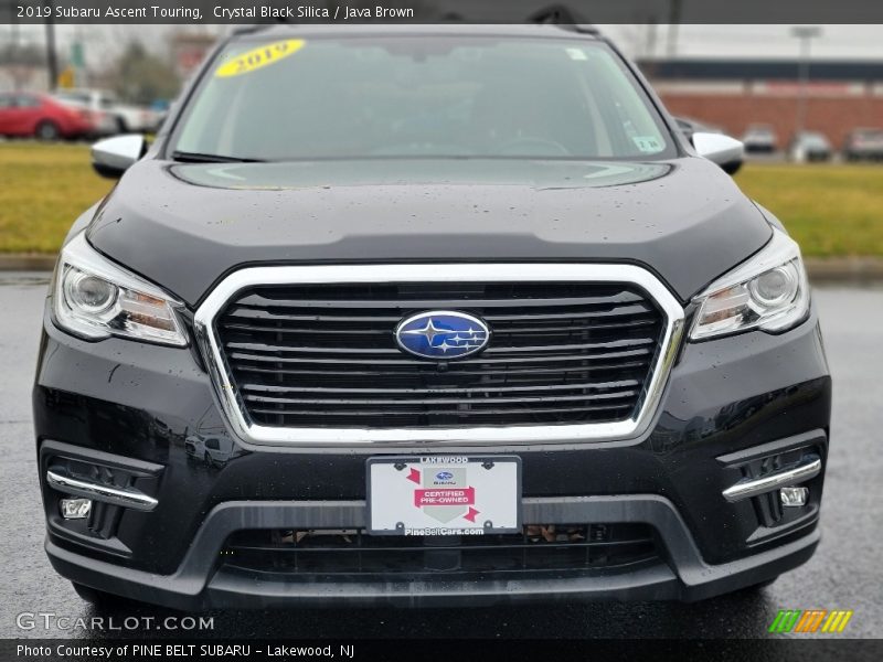 Crystal Black Silica / Java Brown 2019 Subaru Ascent Touring