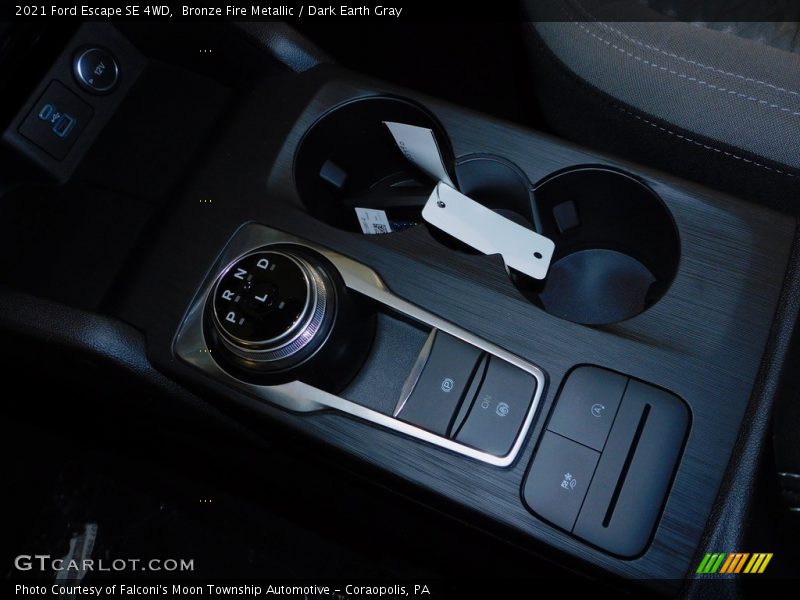 Bronze Fire Metallic / Dark Earth Gray 2021 Ford Escape SE 4WD