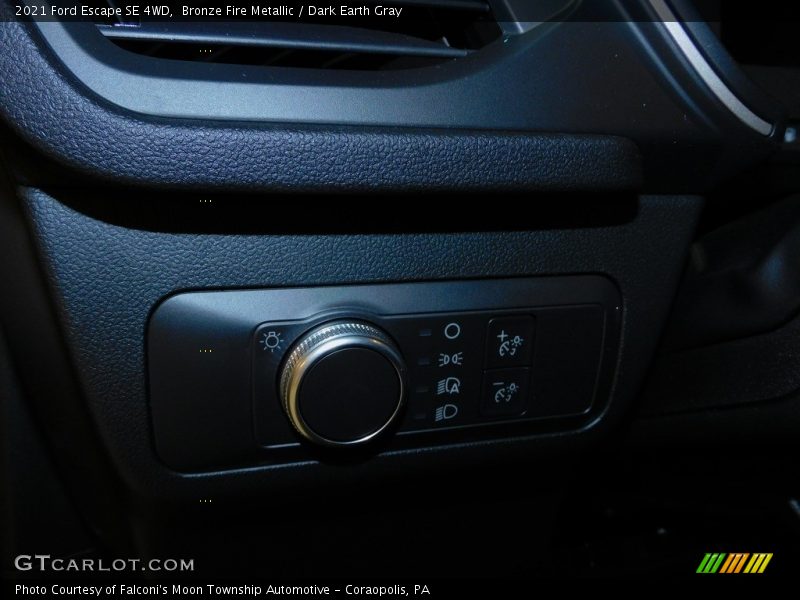Bronze Fire Metallic / Dark Earth Gray 2021 Ford Escape SE 4WD