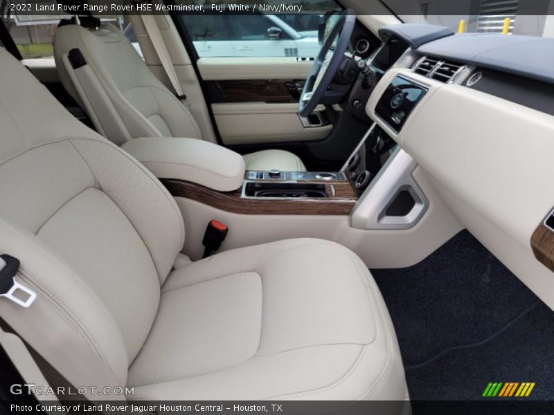 Front Seat of 2022 Range Rover HSE Westminster