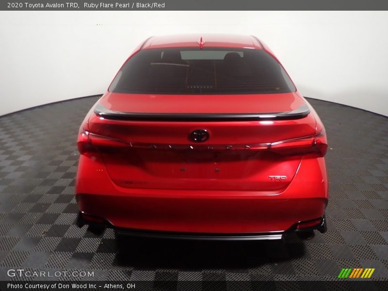 Ruby Flare Pearl / Black/Red 2020 Toyota Avalon TRD