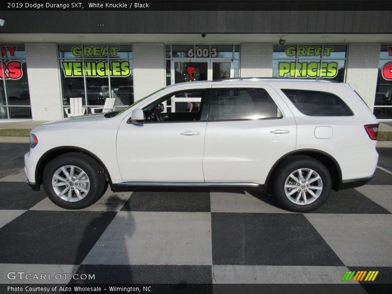 White Knuckle / Black 2019 Dodge Durango SXT