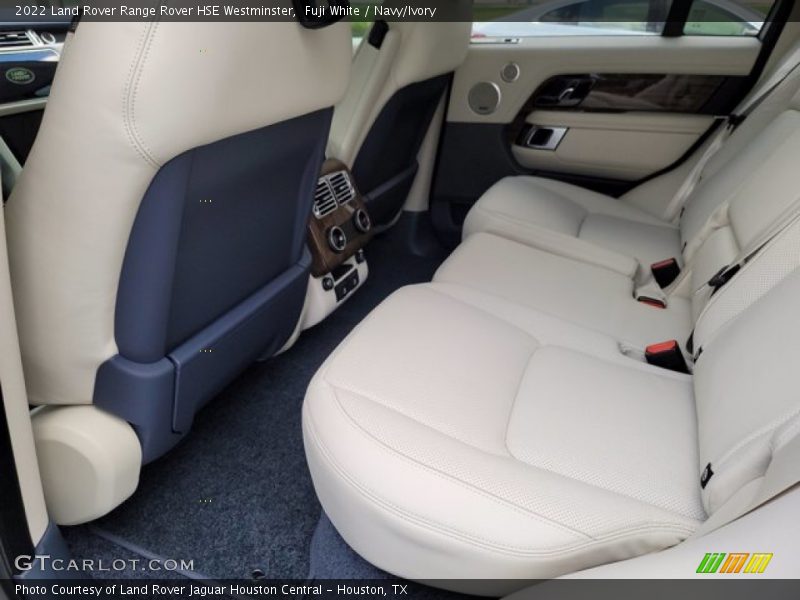 Rear Seat of 2022 Range Rover HSE Westminster