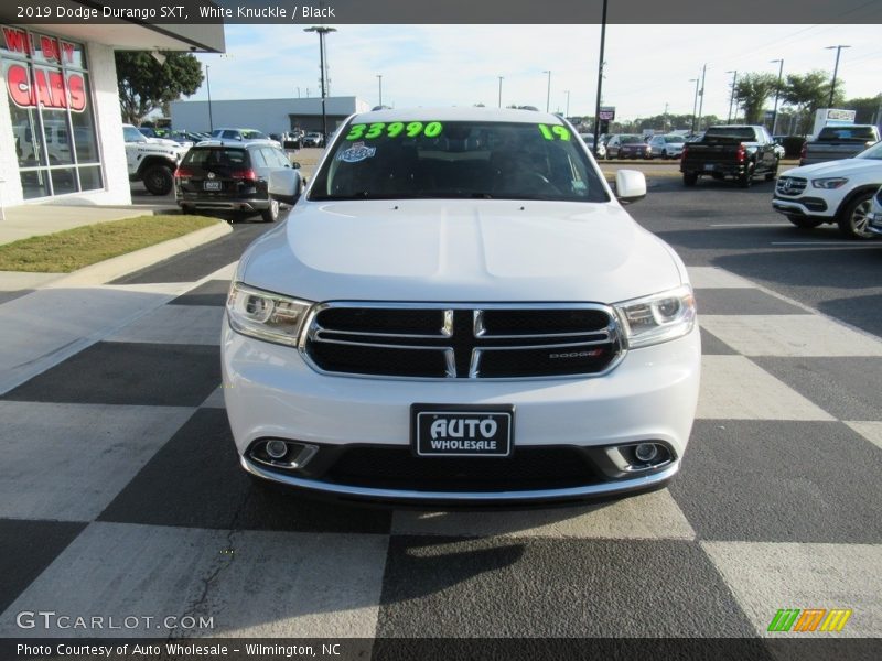 White Knuckle / Black 2019 Dodge Durango SXT