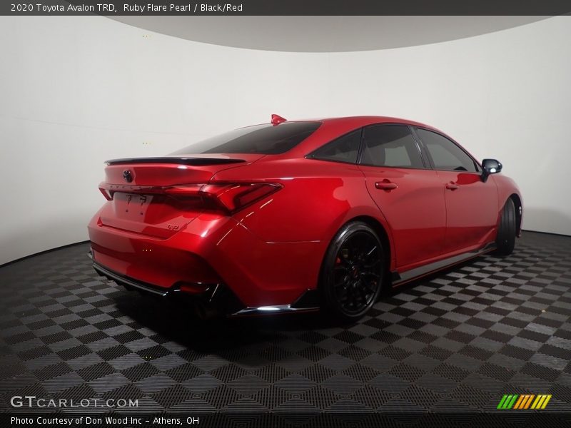 Ruby Flare Pearl / Black/Red 2020 Toyota Avalon TRD