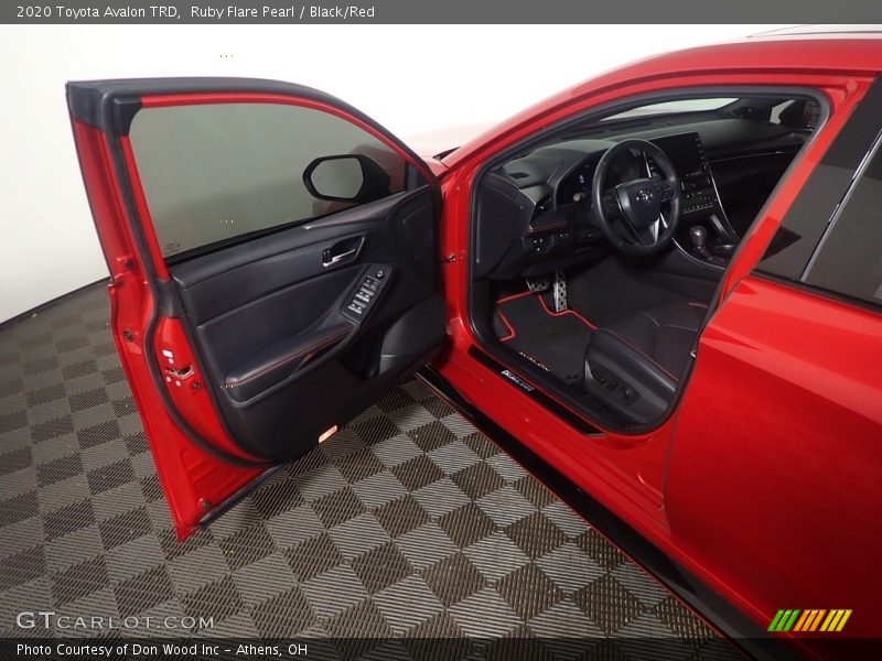 Ruby Flare Pearl / Black/Red 2020 Toyota Avalon TRD