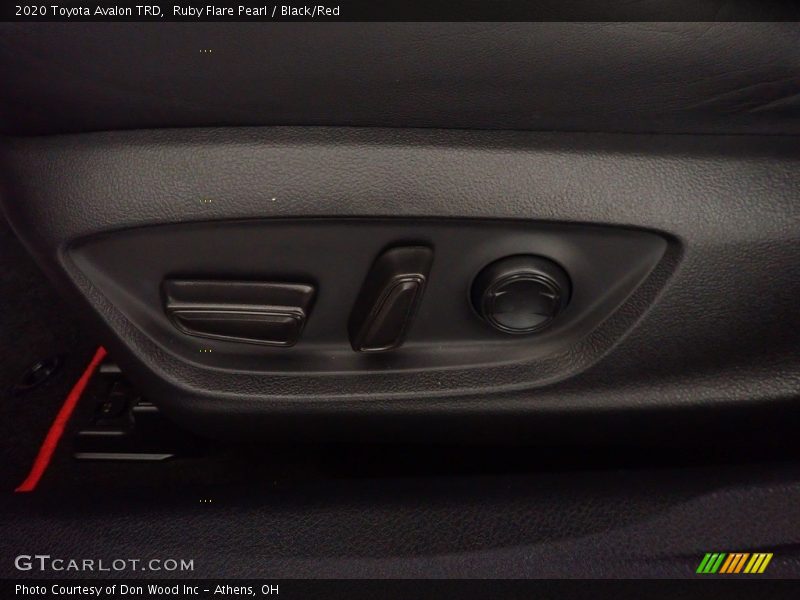 Ruby Flare Pearl / Black/Red 2020 Toyota Avalon TRD