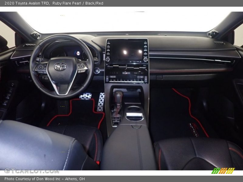 Ruby Flare Pearl / Black/Red 2020 Toyota Avalon TRD