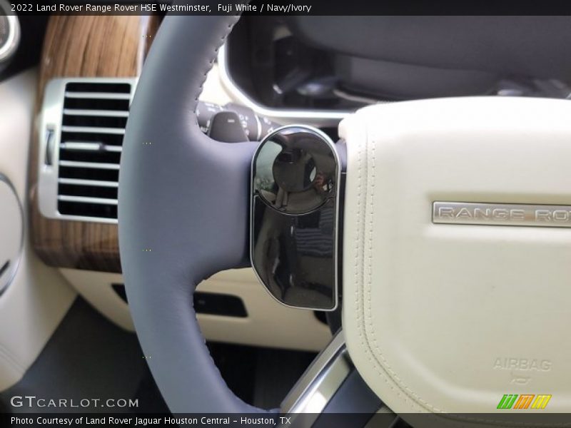 2022 Range Rover HSE Westminster Steering Wheel