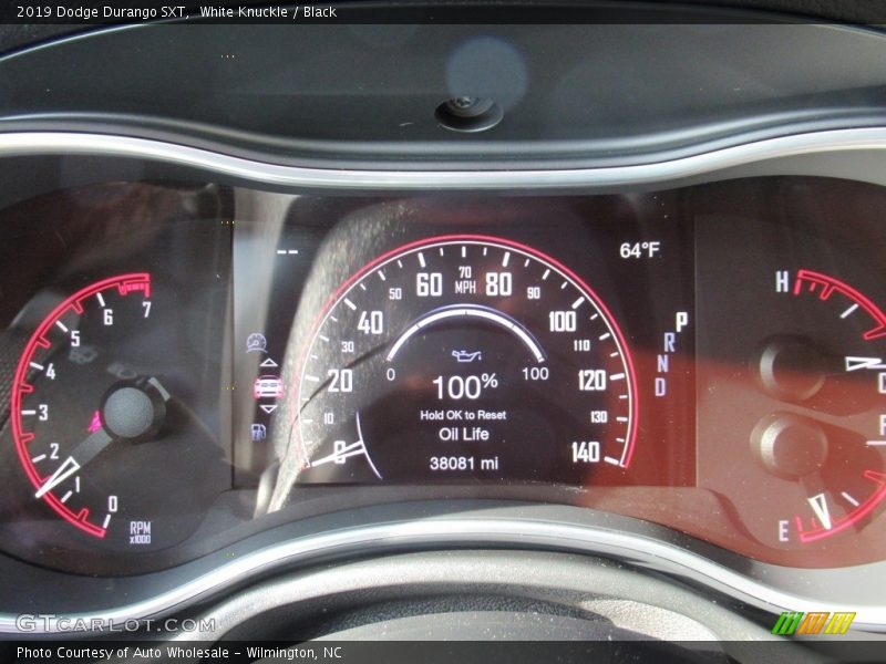 White Knuckle / Black 2019 Dodge Durango SXT