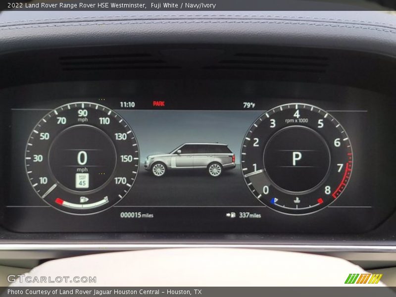  2022 Range Rover HSE Westminster HSE Westminster Gauges
