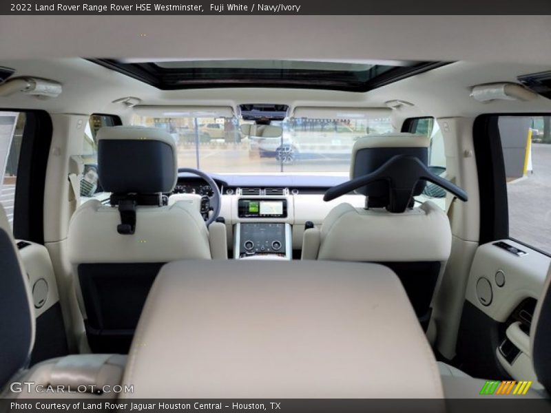 Rear Seat of 2022 Range Rover HSE Westminster