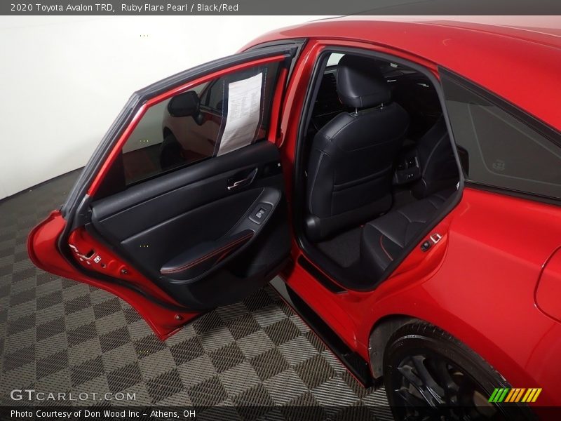 Ruby Flare Pearl / Black/Red 2020 Toyota Avalon TRD