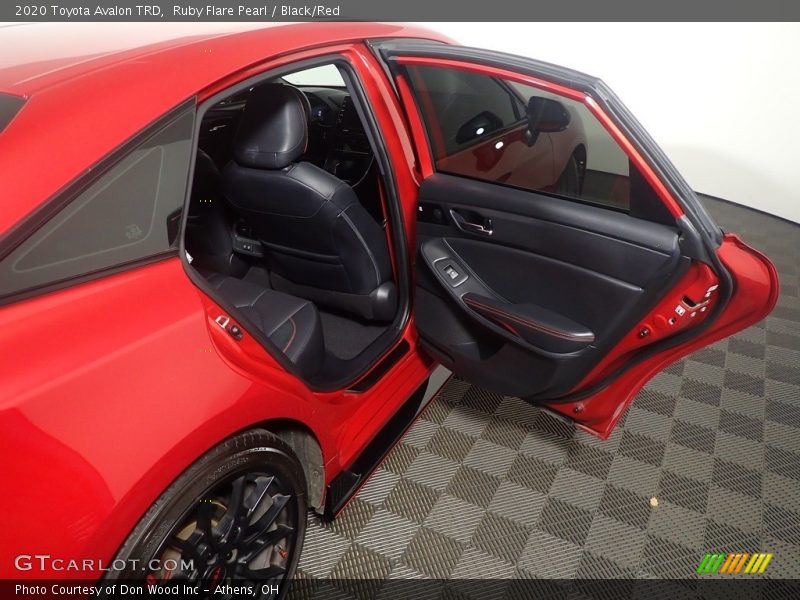 Ruby Flare Pearl / Black/Red 2020 Toyota Avalon TRD