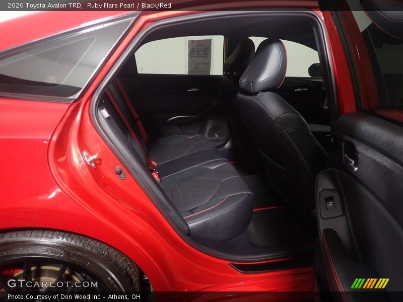 Ruby Flare Pearl / Black/Red 2020 Toyota Avalon TRD