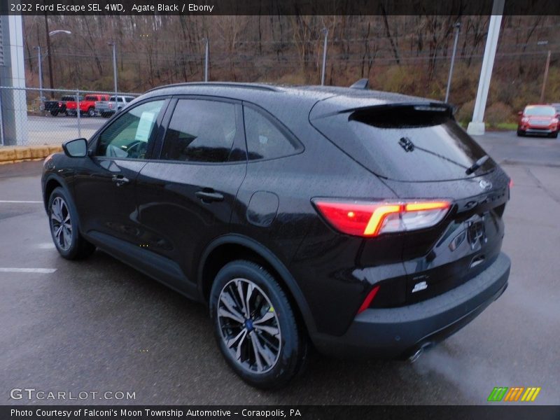 Agate Black / Ebony 2022 Ford Escape SEL 4WD