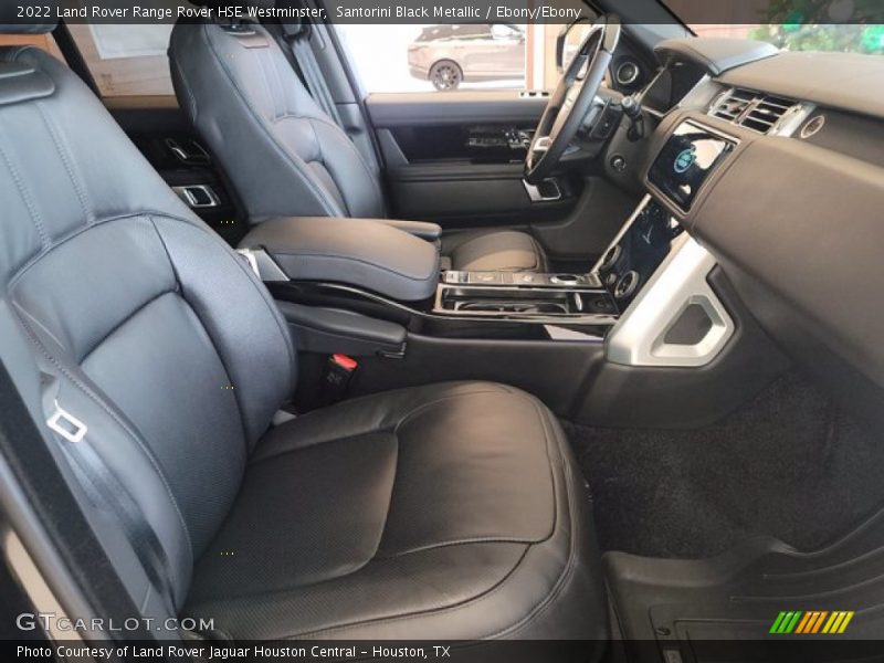 Santorini Black Metallic / Ebony/Ebony 2022 Land Rover Range Rover HSE Westminster