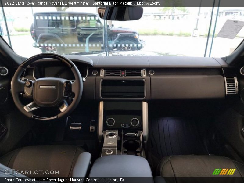 Santorini Black Metallic / Ebony/Ebony 2022 Land Rover Range Rover HSE Westminster