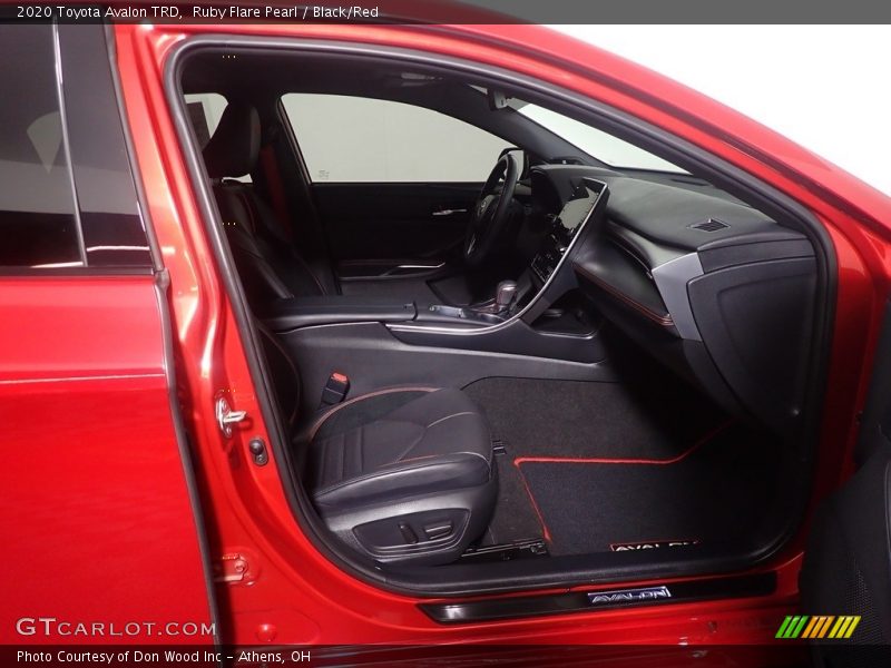 Ruby Flare Pearl / Black/Red 2020 Toyota Avalon TRD