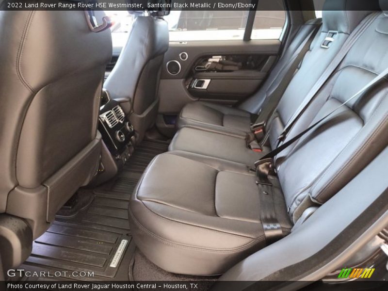 Santorini Black Metallic / Ebony/Ebony 2022 Land Rover Range Rover HSE Westminster