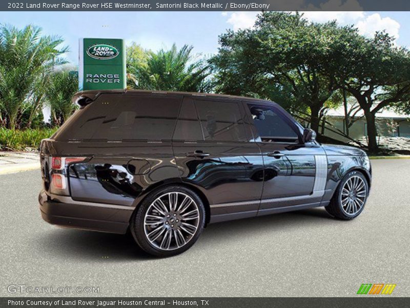Santorini Black Metallic / Ebony/Ebony 2022 Land Rover Range Rover HSE Westminster