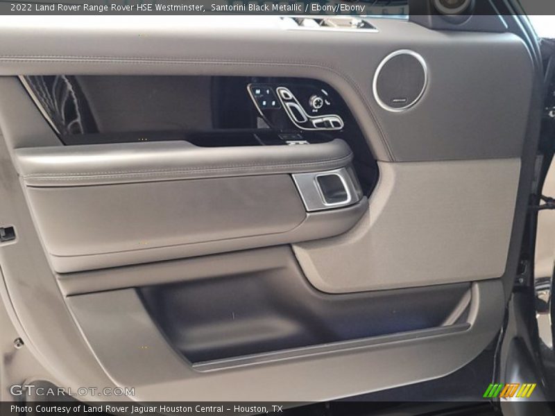 Santorini Black Metallic / Ebony/Ebony 2022 Land Rover Range Rover HSE Westminster