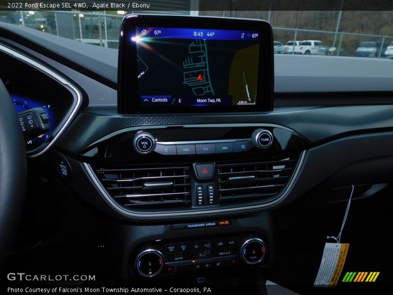 Agate Black / Ebony 2022 Ford Escape SEL 4WD